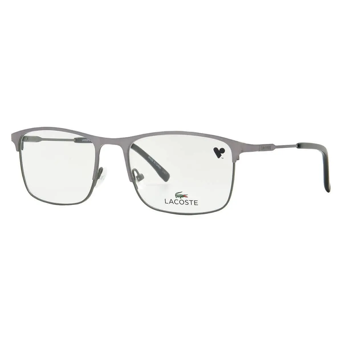 Demo Square Men`s Eyeglasses L2252 033 54 L2252 033 54 by Lacoste
