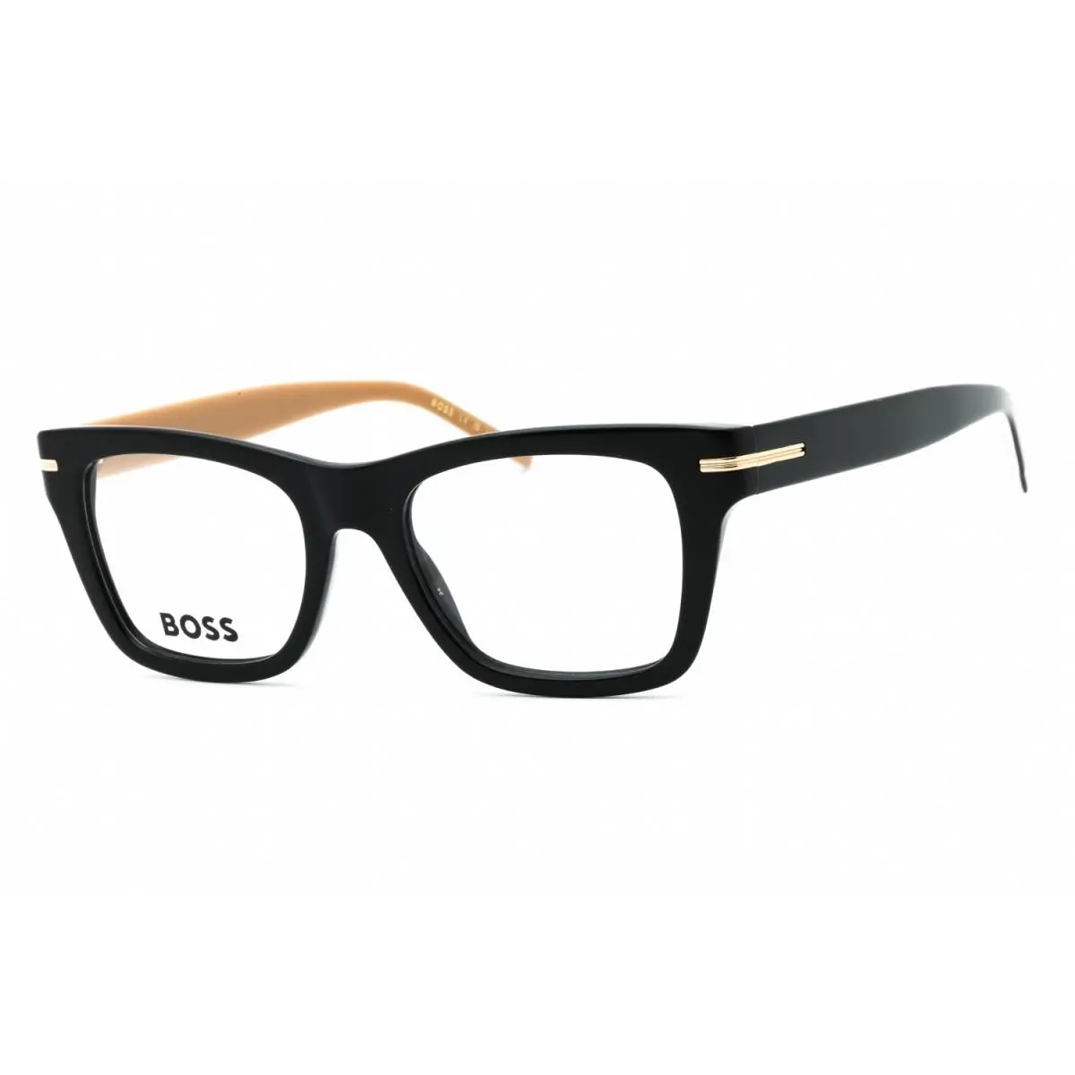 Hugo Boss Women Eyeglasses Size 49mm-145mm-18mm - black, Frame: black