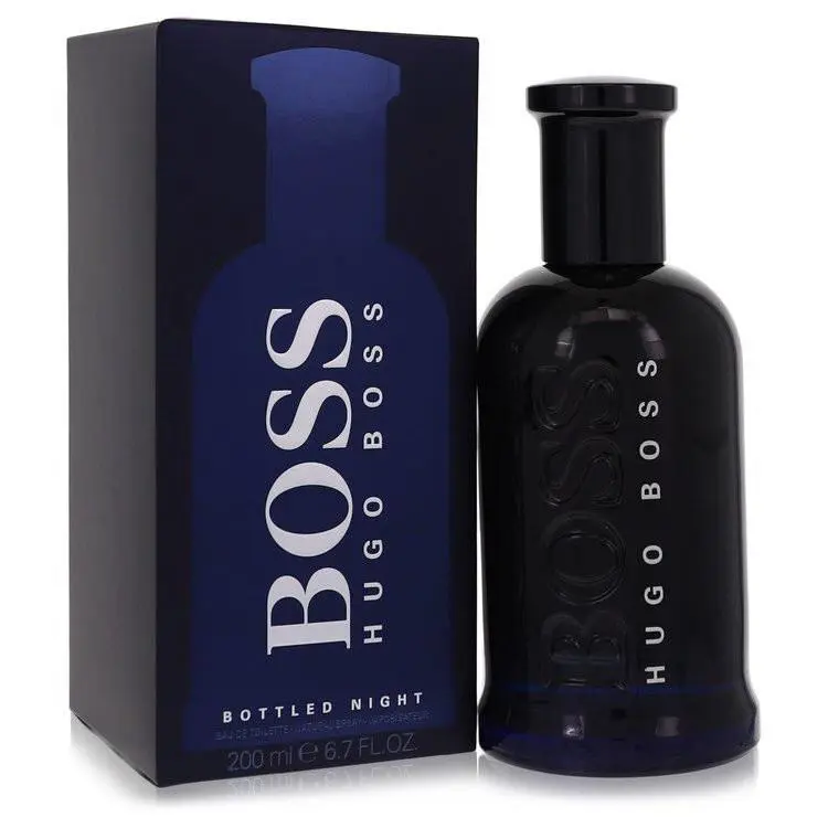 Boss Bottled Night by Hugo Boss Eau De Toilette Spray 6.7 oz Men