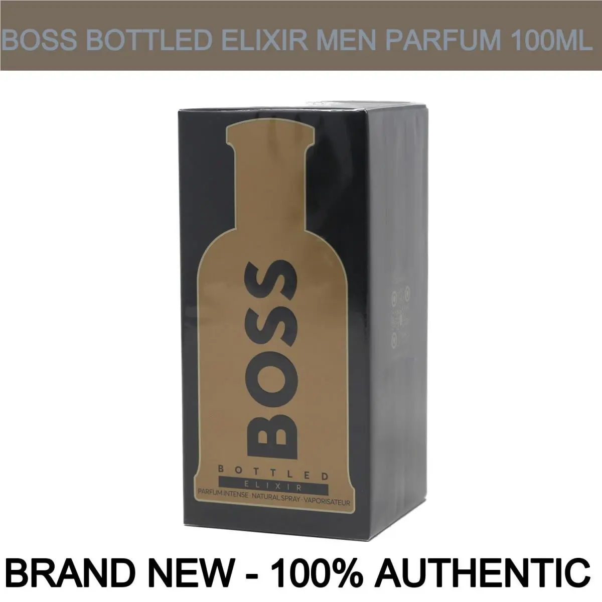 Hugo Boss Bottled Elixir Intense Parfum Spray 3.3 oz For Men