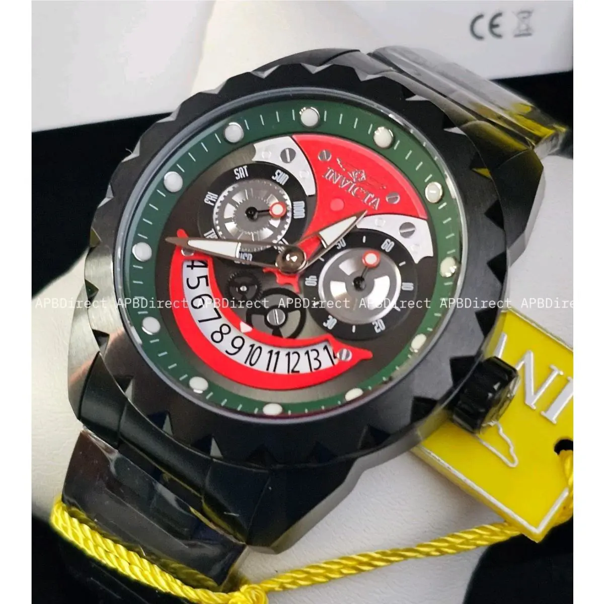 Invicta - Specialty Swiss X20 Multifunction - Face - Black - Quartz Mens Watch