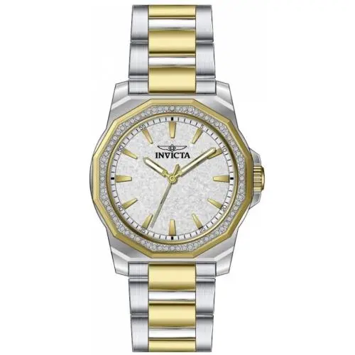 Speedway Quartz Crystal Silver Dial Ladies Watch 49129 by Invicta