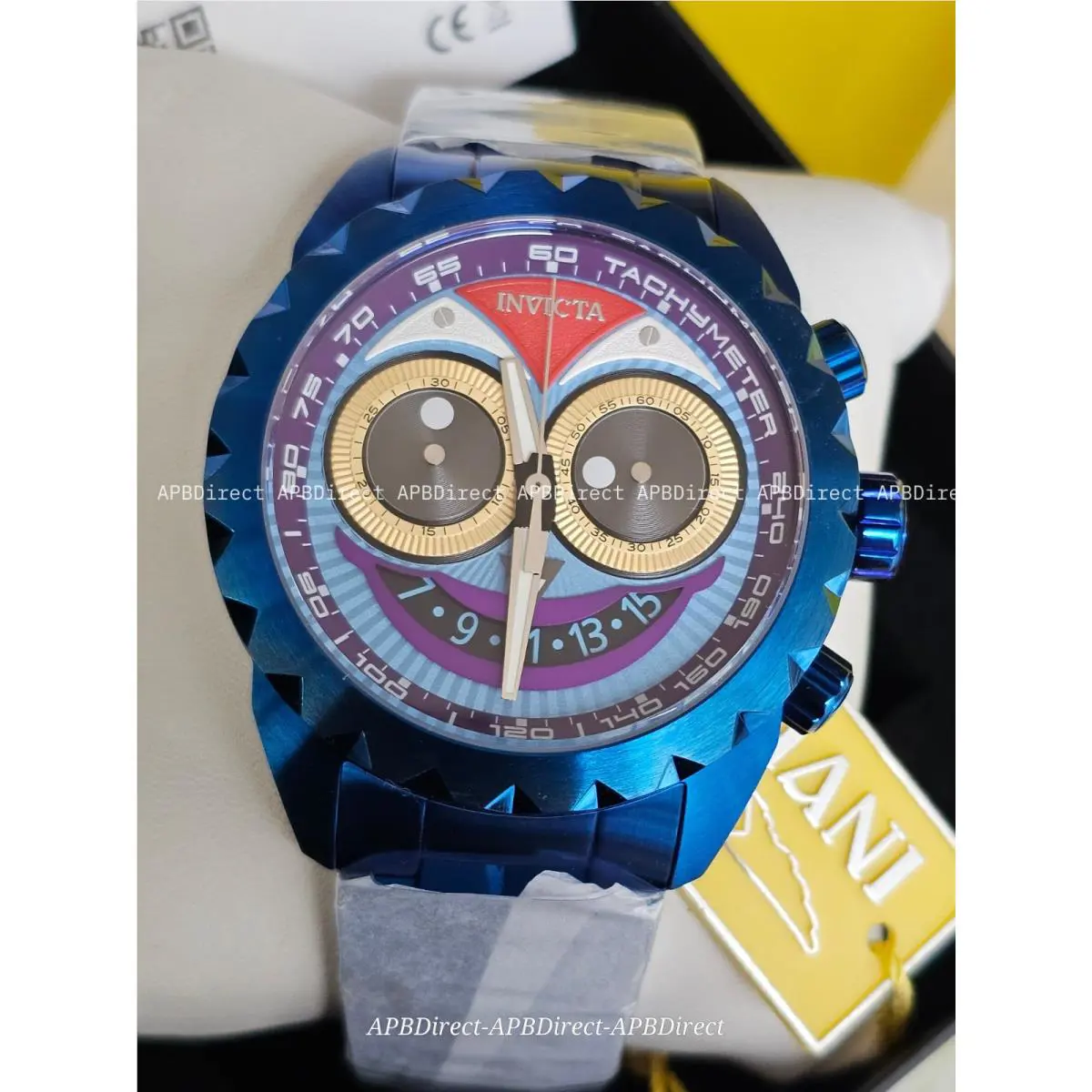 Invicta - Specialty Swiss Z60 Chronograph - Face - Blue - Quartz Mens Watch
