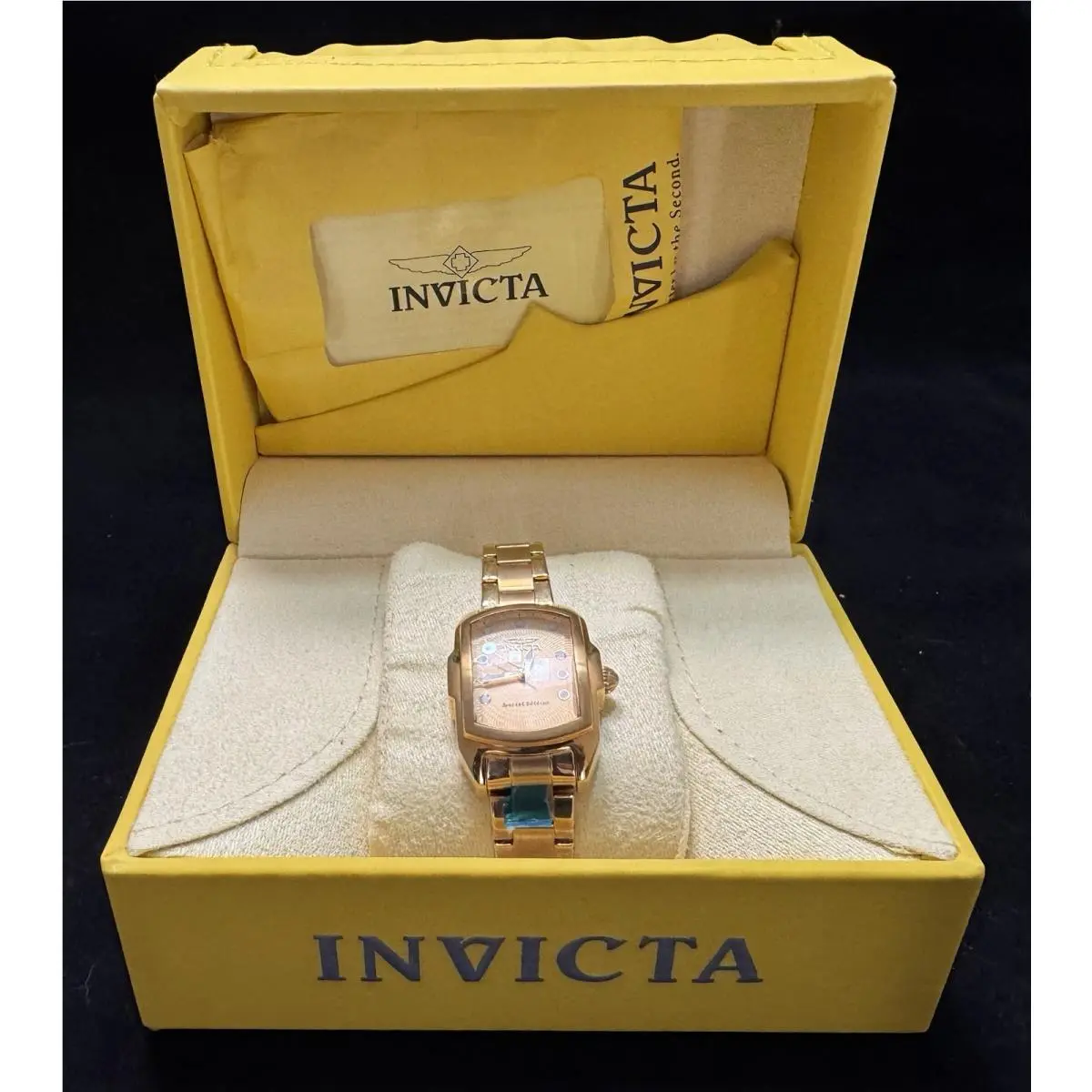 Invicta Lupah Tritnite Night Glow Special Edition Womens Watch Model 15849