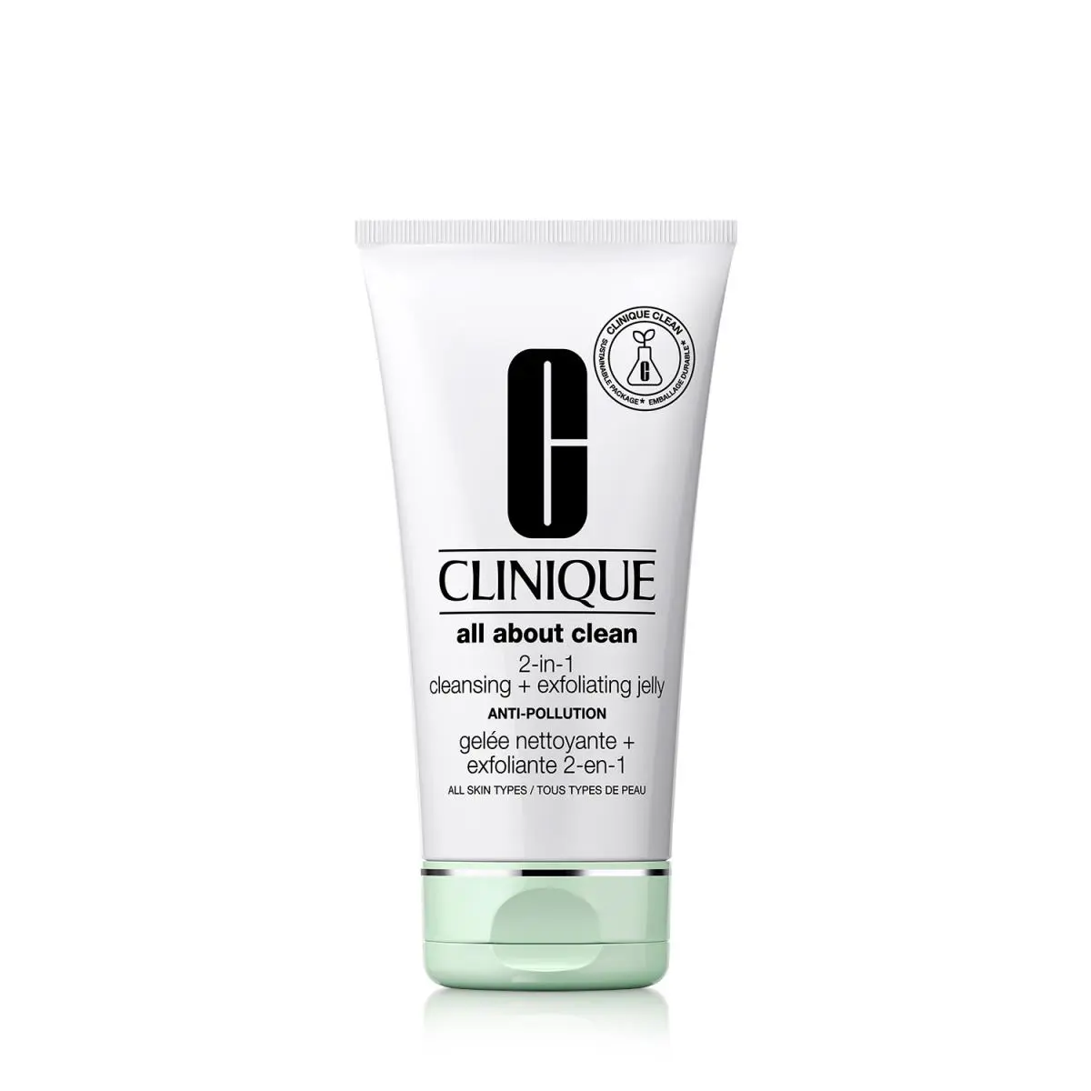 Clinique All About Clean 2-in-1 Cleansing+exfoliating Jelly 5 oz/150 ml Lot