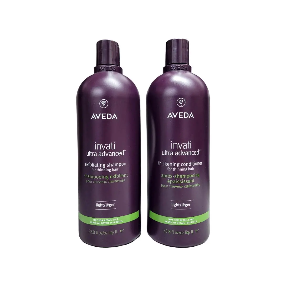 Duo Invati Ultra Advanced Light Exfoliating Shampoo and Conditioner by Aveda