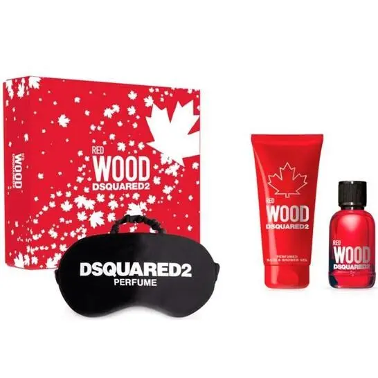 Dsquared2 Red Wood 3 Piece Set: Edt 1.7oz Shower Gel 1.7oz