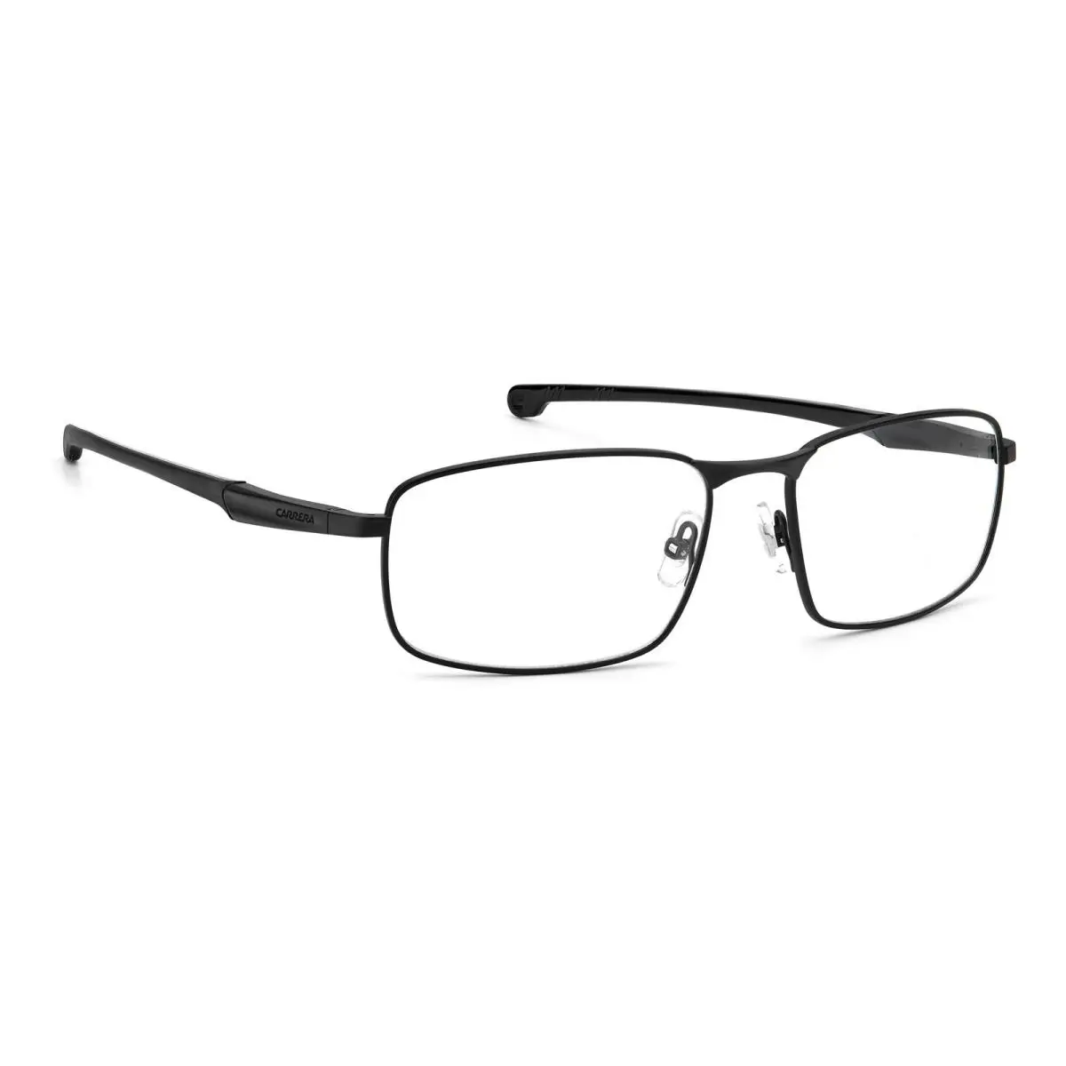 Carrera Carduc 008 807 57 mm Matte Black Full Rim Eyeglasses in Stainless Steel