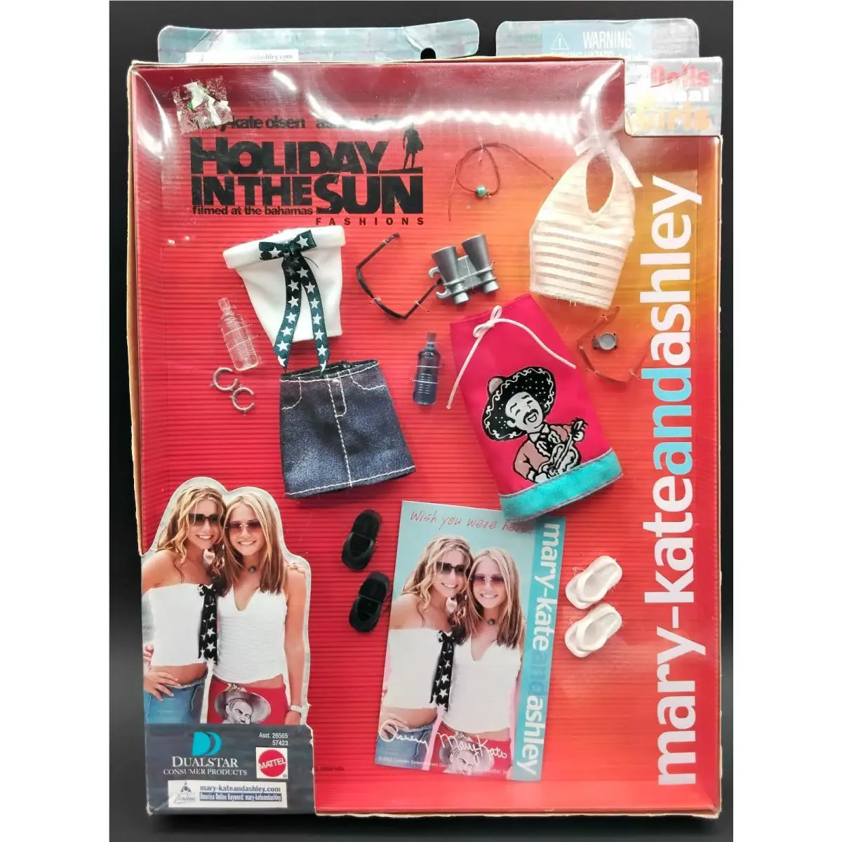 2002 Holiday in The Sun Mary Kate Ashley Doll Outfit Nfrb