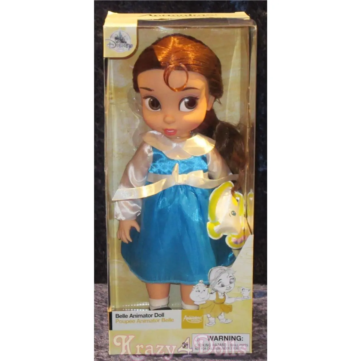 Disney Animators` Collection 16 Toddler Doll Princess Belle