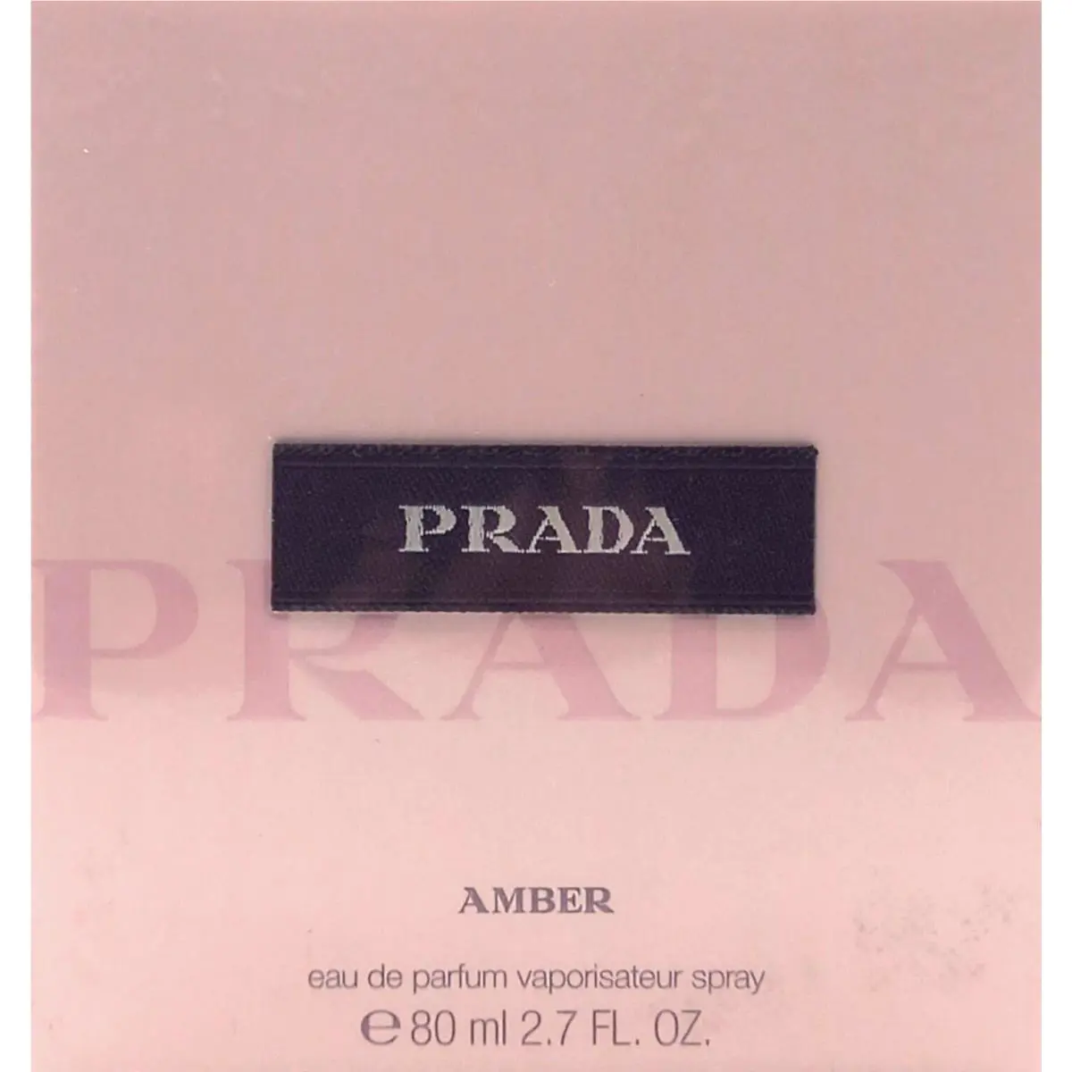 Prada Amber Eau DE Parfum Spray For Women 2.7 Oz / 80 ml