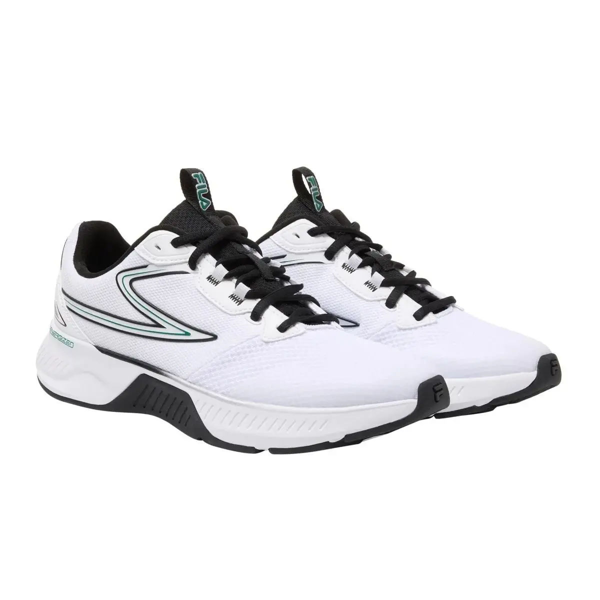 Fila Action Stride Energzed Low Sneakers Trainers Men Shoes White Size 11 - WHITE - 1863706