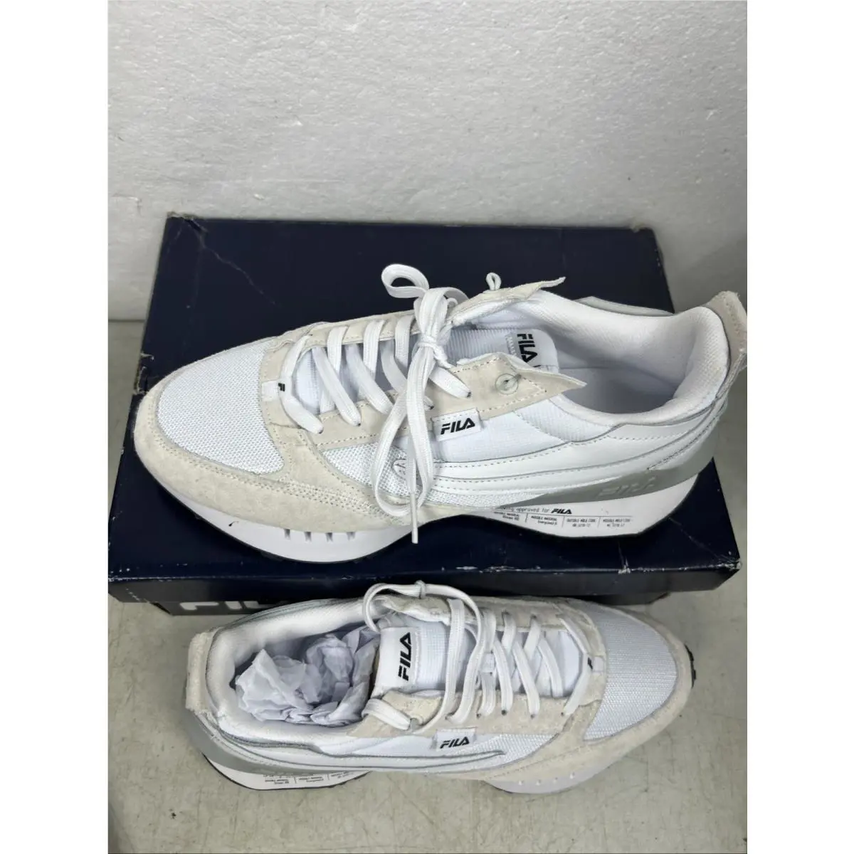 Fila shoes - Fila Renno N Generation Patched - White 0