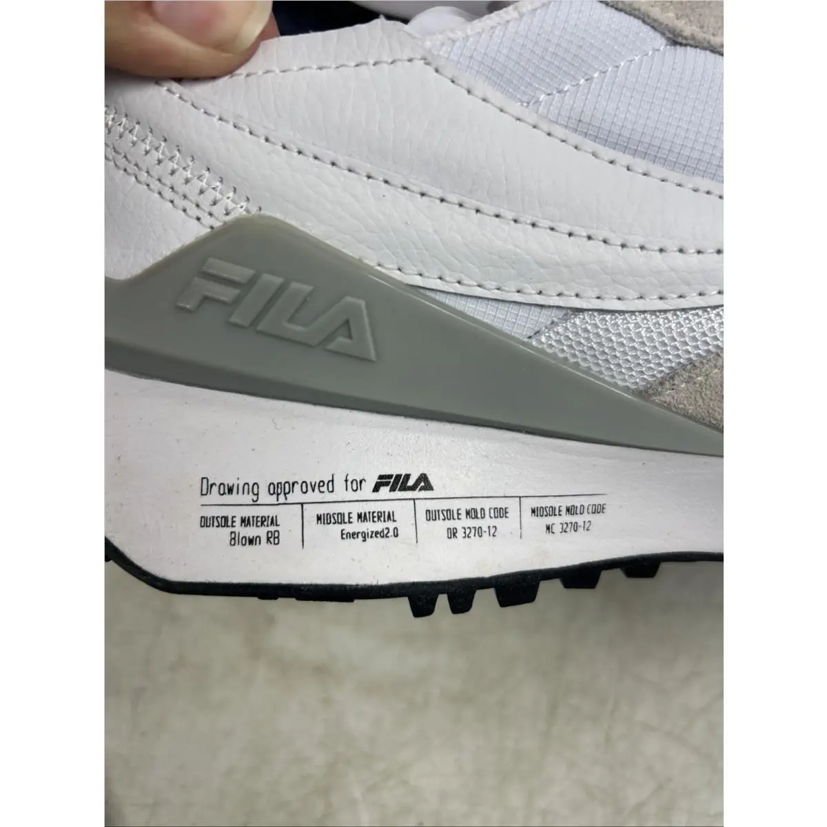 Fila shoes - Fila Renno N Generation Patched - White 1