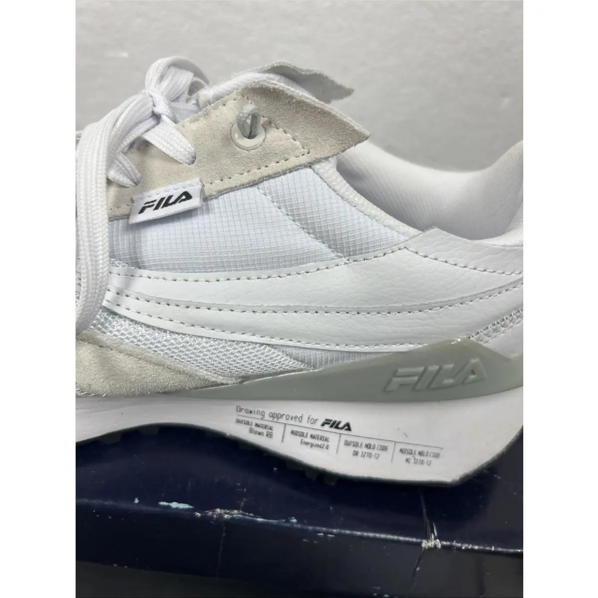 Fila shoes - Fila Renno N Generation Patched - White 2