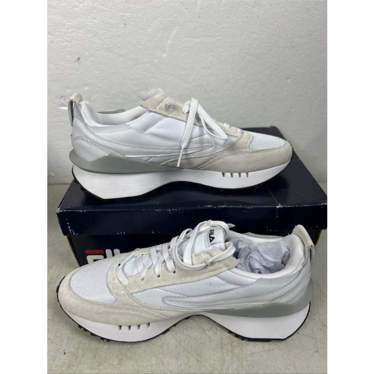 Fila shoes - Fila Renno N Generation Patched - White 3