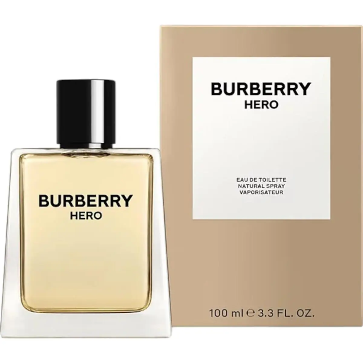 Burberry Hero Eau De Toilette Spray For Men 3.3 Oz 100 Ml