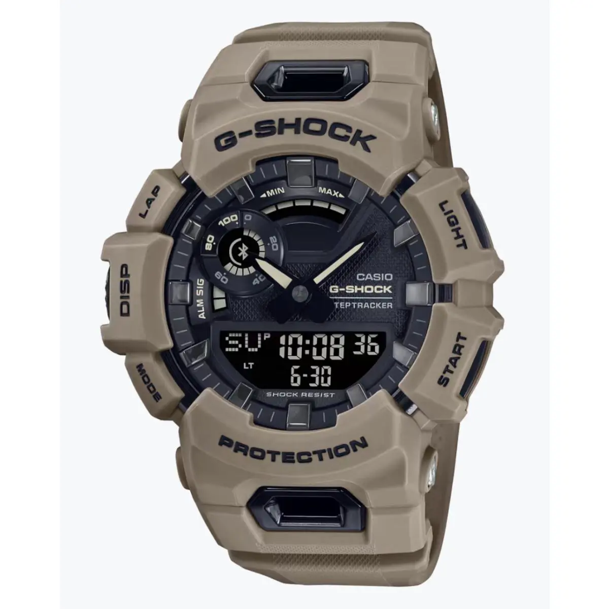 G-shock GBA900UU-5A G-squad 900 Series Bluetooth Men’s Beige Watch by Casio