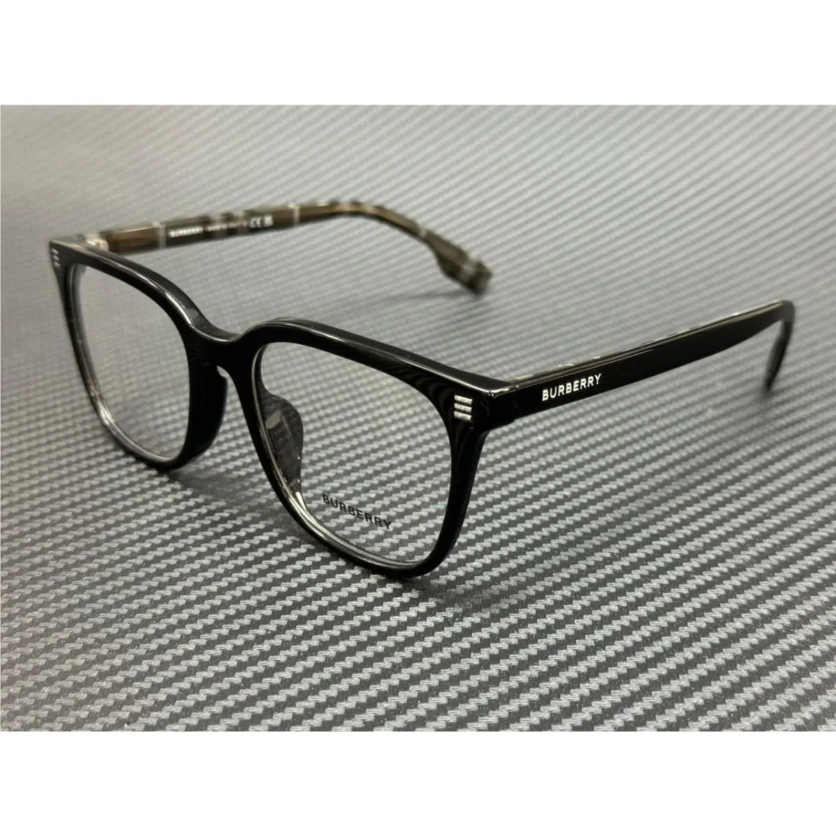 Burberry BE2361D 4101 Black Men`s 53 mm Eyeglasses