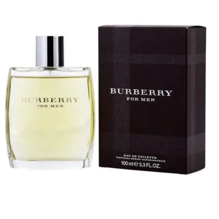 Burberry For Men Eau de Toilette 3.3 oz / 100 ml Spray For Men Package