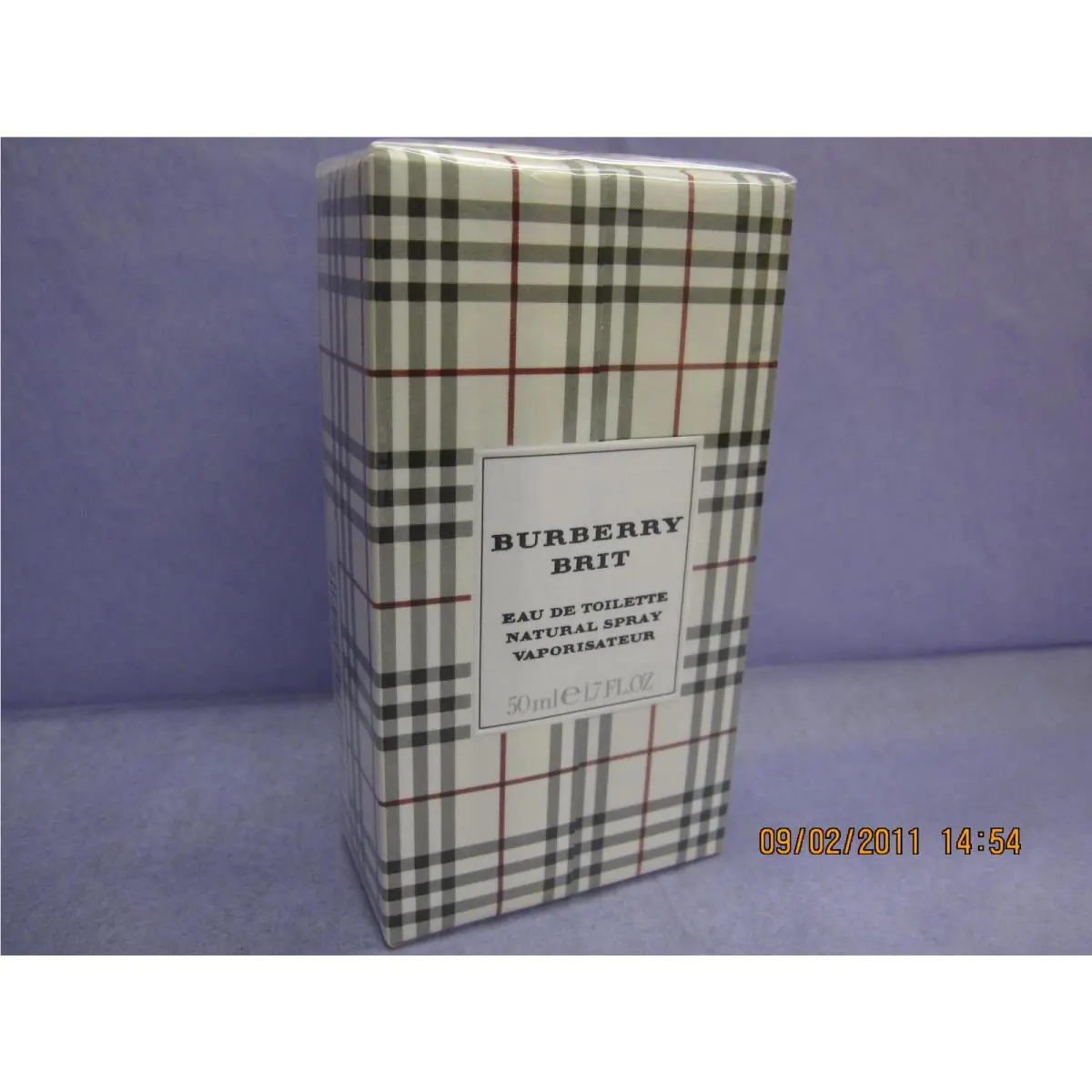 Burberry Brit Women 1.7 FL oz / 50 ML Eau De Toilette Spray Box