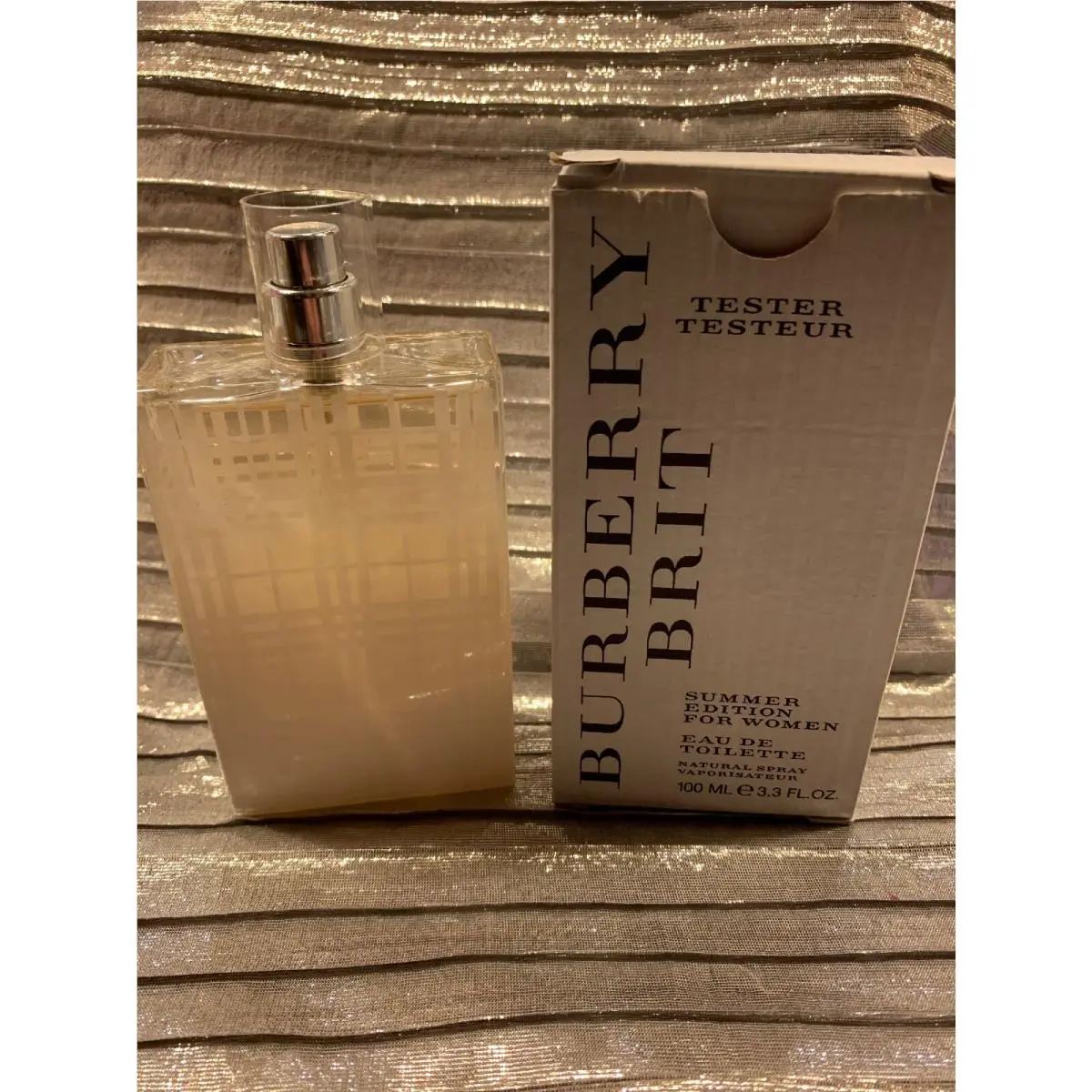 Burberry- Summer Edition For Her -eau De Toilette- 3.3 Oz