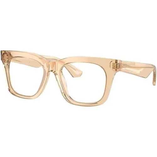 Burberry Eyeglasses BE2407F 4063 51mm Transparent Brown / Demo Lens