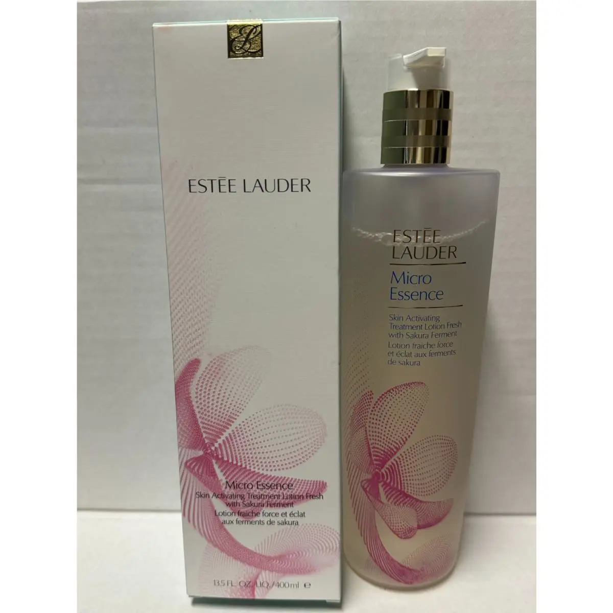 Estee Lauder Micro Essence Skin Activating Treatment Lotion Fresh Sakura 13.5oz