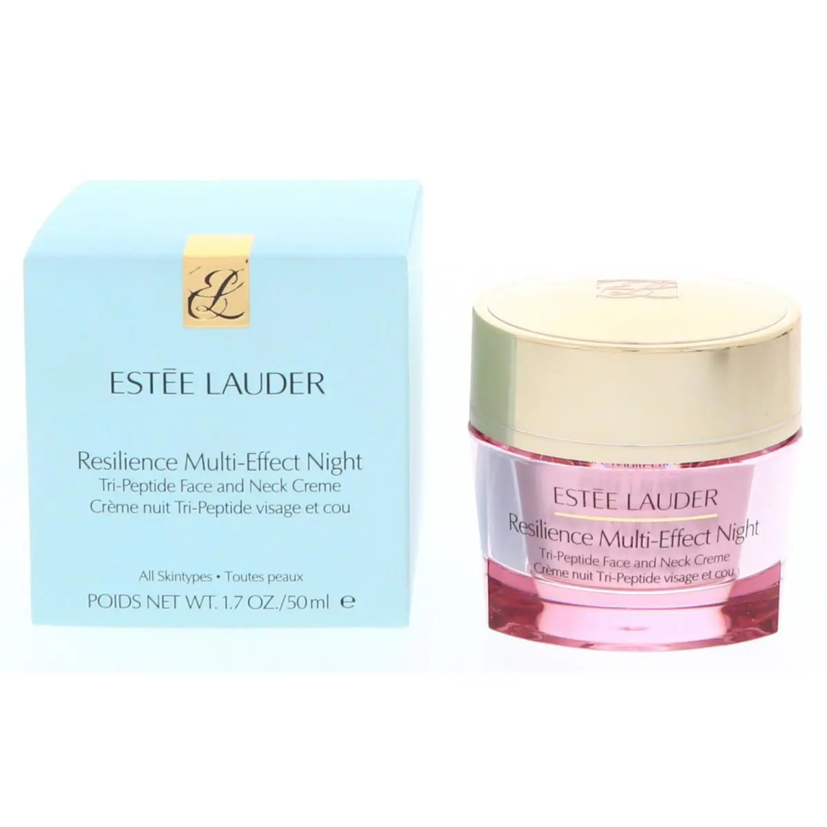 Estee Lauder Resilience Multi-effect Night Tri-peptide Face Neck Creme 1.7 oz