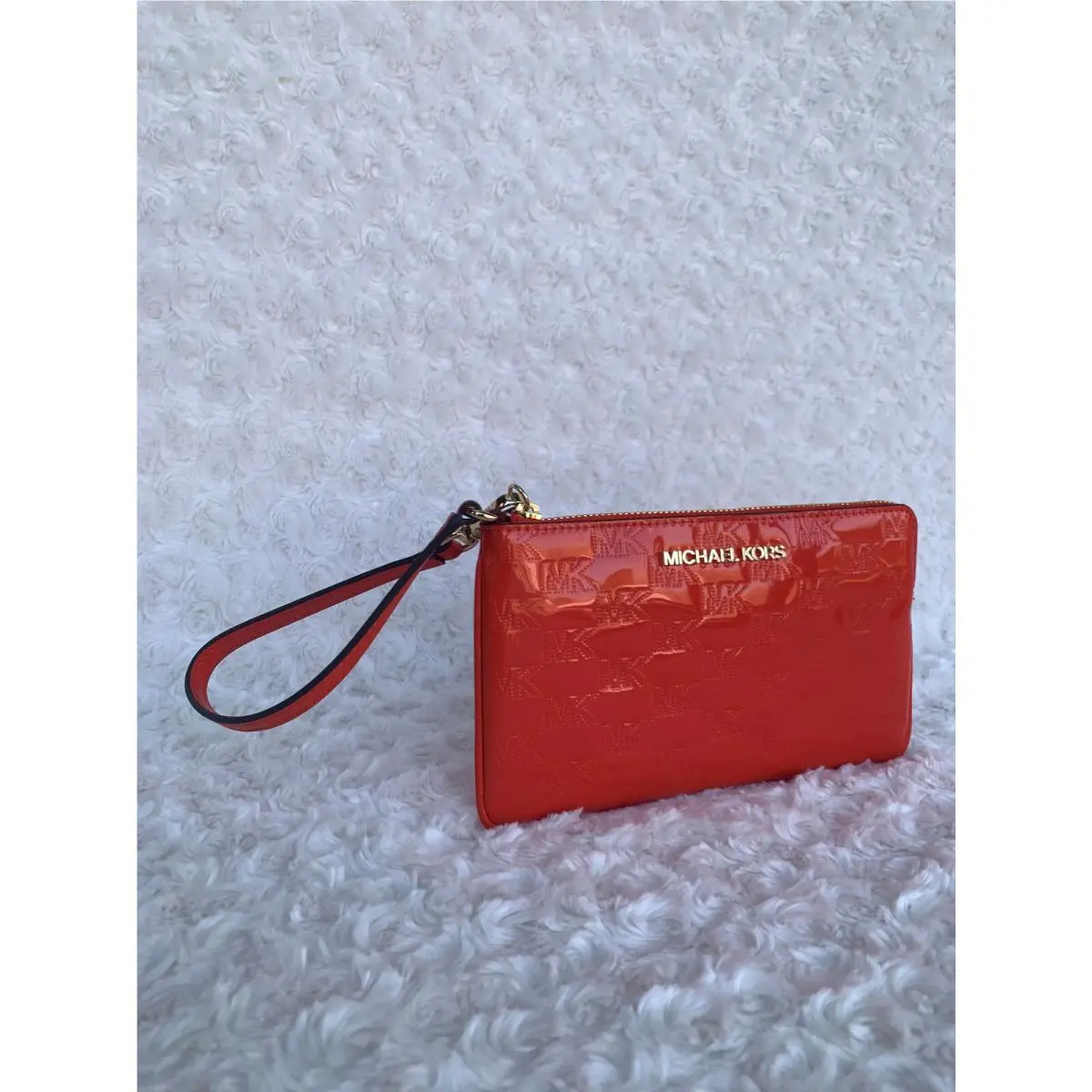 Michael Kors Jet Set Item Large Gusset Wristlet