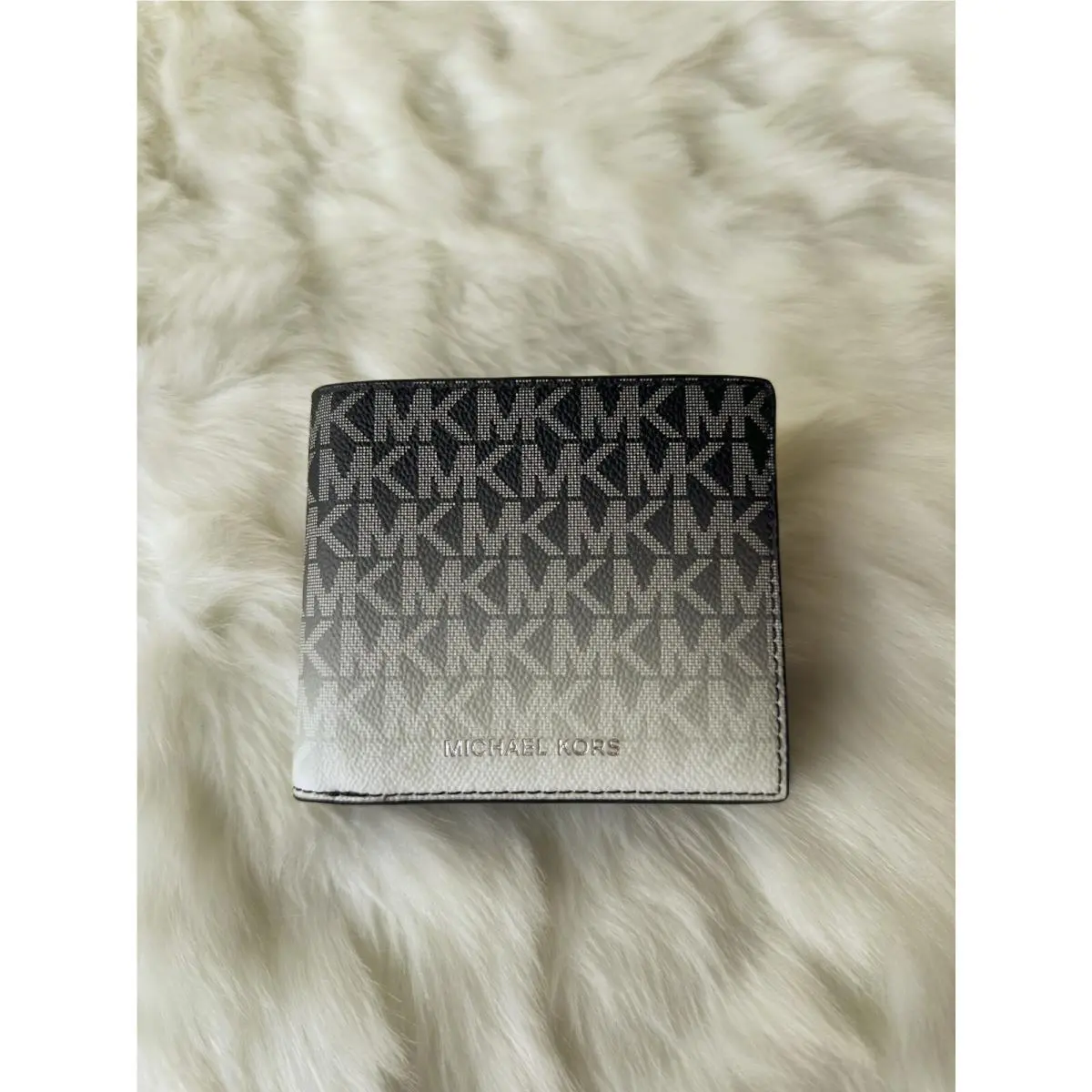 Michael Kors Cooper Ombre Logo Bifold Wallet with ID Slot