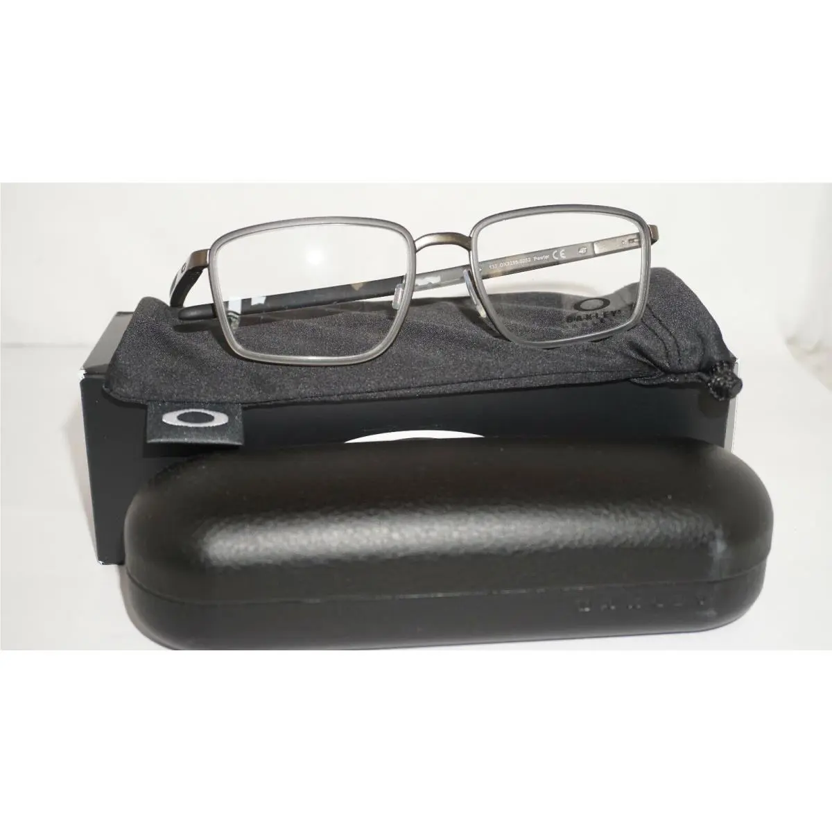 Eyeglasses Oph Spindle 52 Pewter OX3235-0252 52 18 137 by Oakley