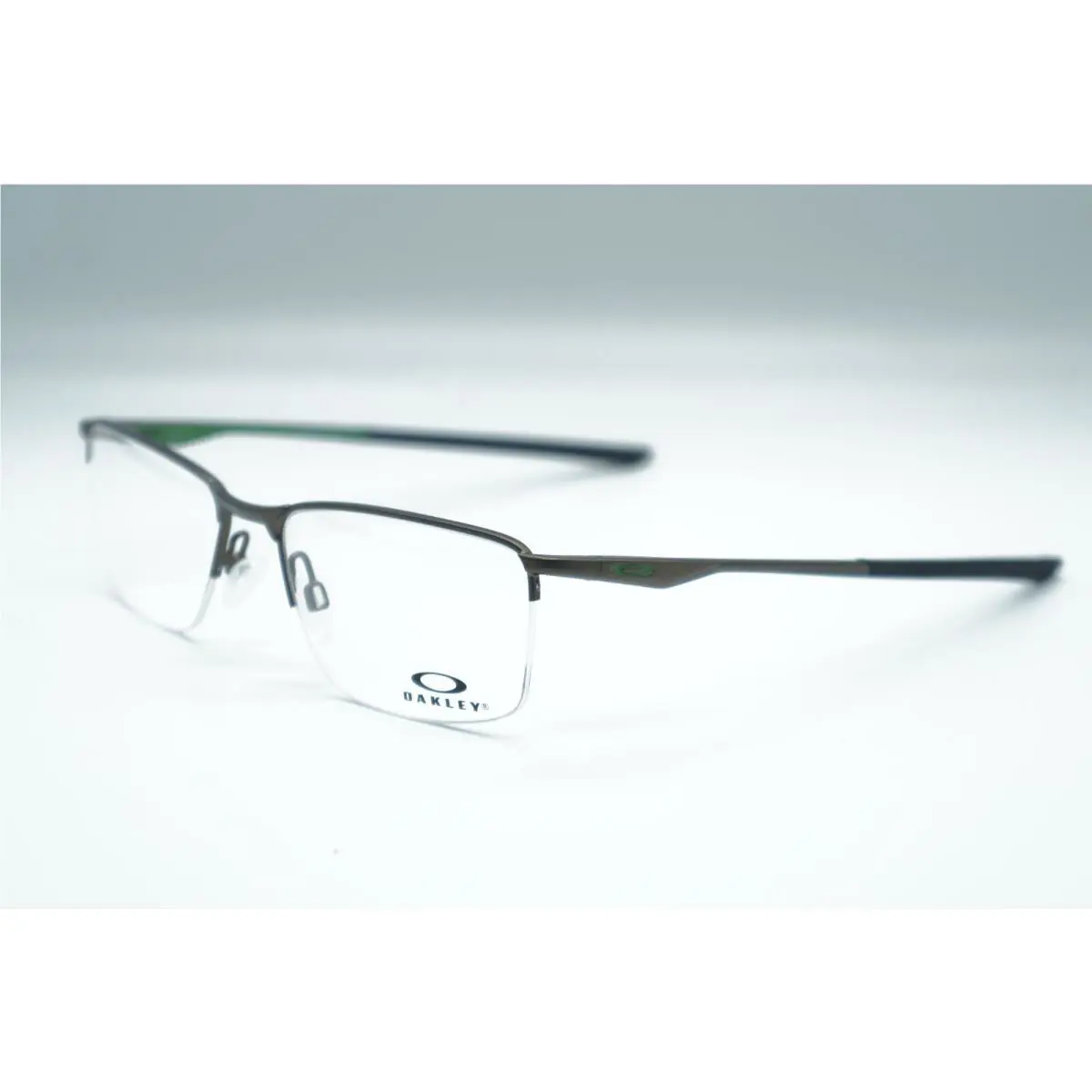 OX3218-0256 Socket 5.5 Satin Pewter Eyeglasses Frames 56-18 by Oakley