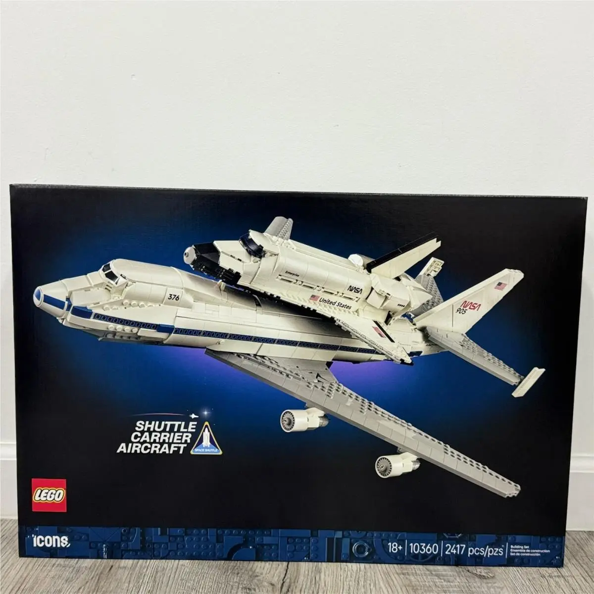 Lego Icons Shuttle Carrier Aircraft 10360