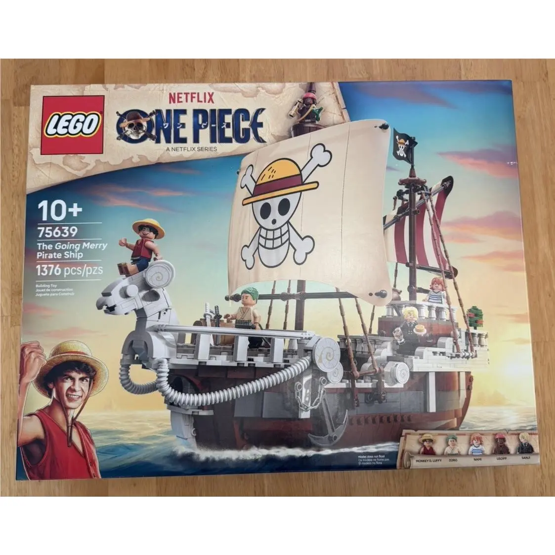 Lego One Piece Going Merry Pirate Ship 75639 1376 Pcs