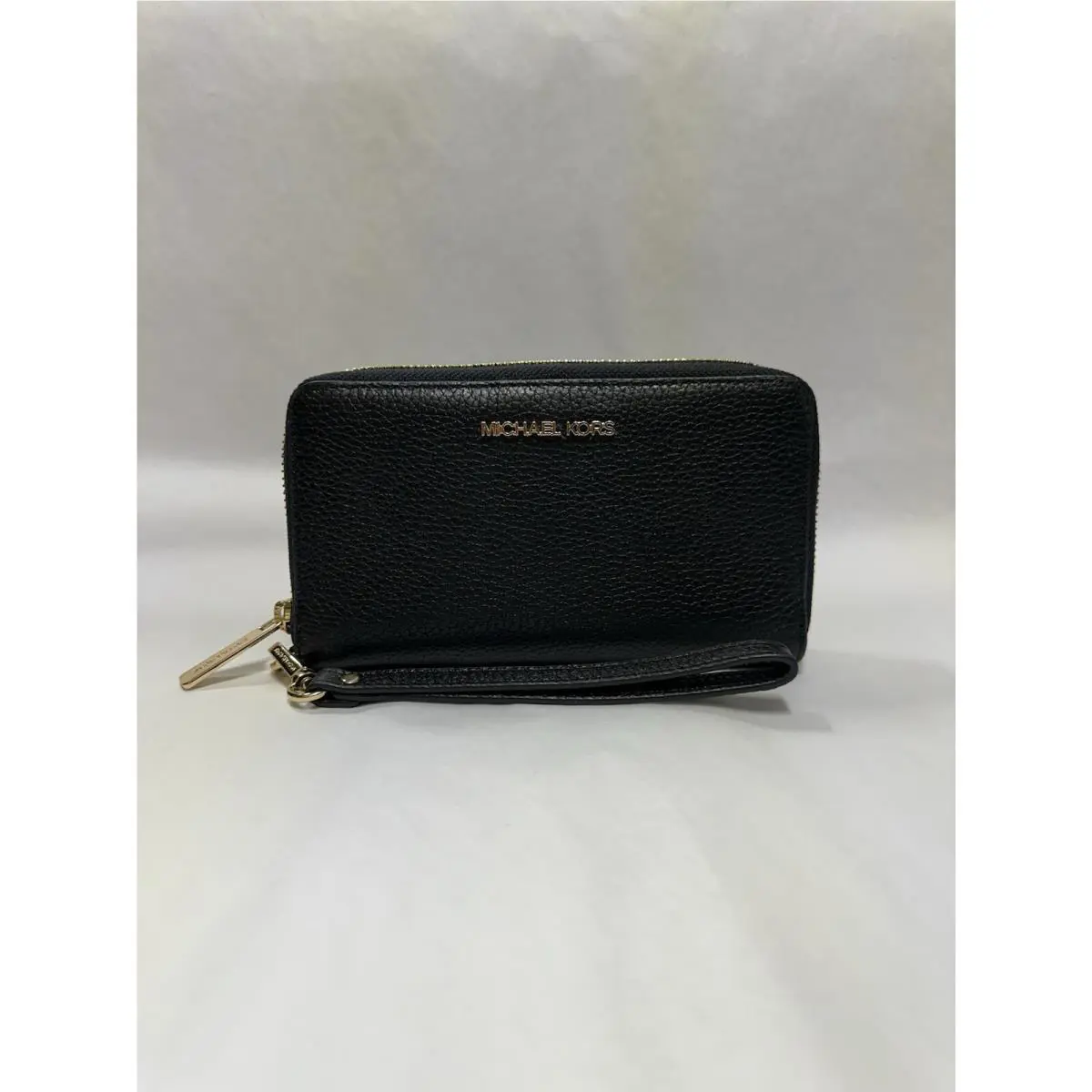 Michael Kors Jst Large Flat MF Phonecase Wallet/wristlet Black