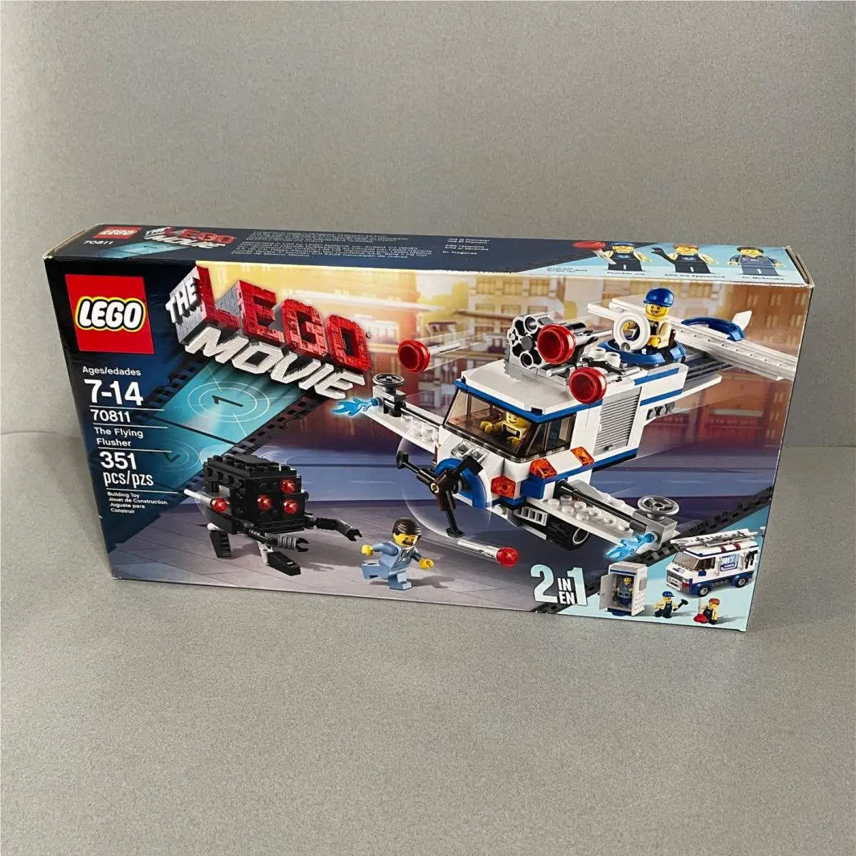 Lego Movie 70811 The Flying Flusher Retired