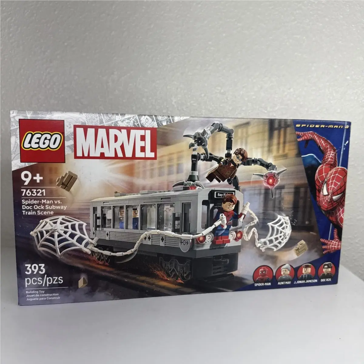 Lego Marvel Build Set 76321 Spider-man Vs. Doc Ock Subway Train Scene