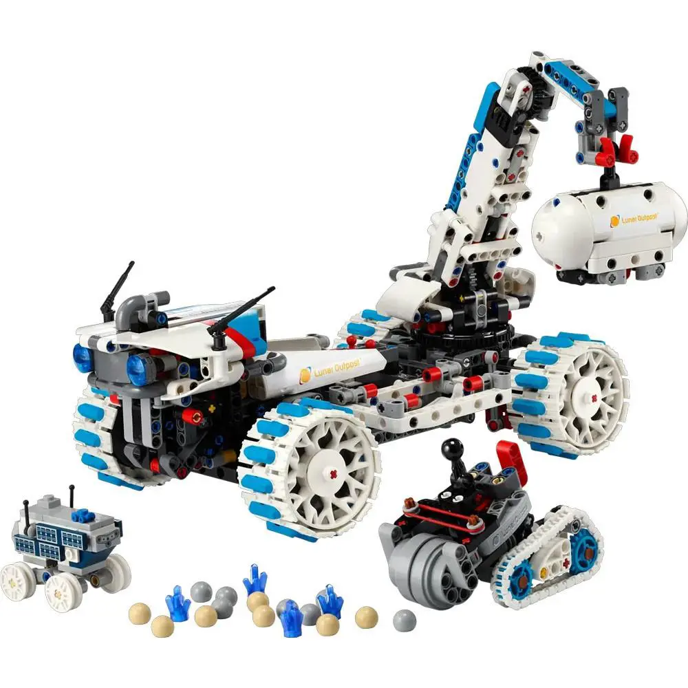 Lego Technic Lunar Outpost Moon Rover Space Vehicle Complete Set 42211