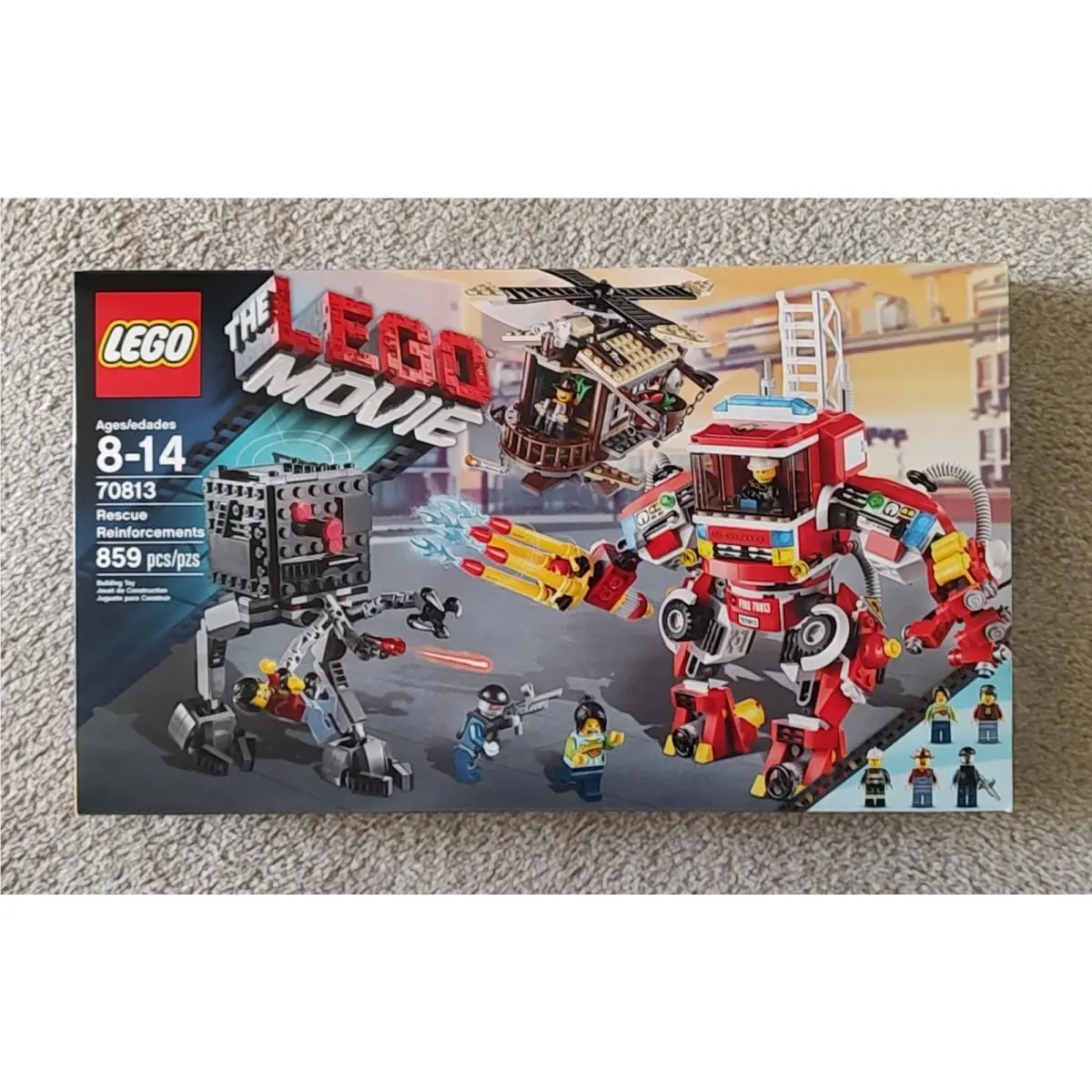 Lego Movie Rescue Reinforcements 70813. 5 Figures. Blacktron Fan. Fabu-fan