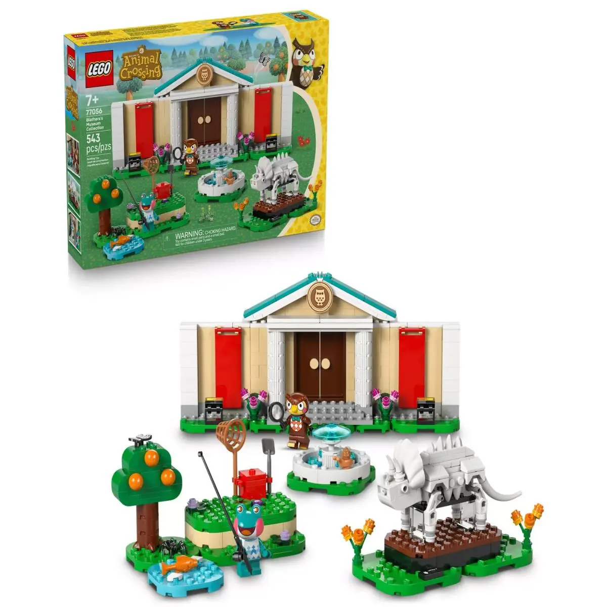 Lego Animal Crossing Blathers’s Museum Collection 77056 543 Pieces