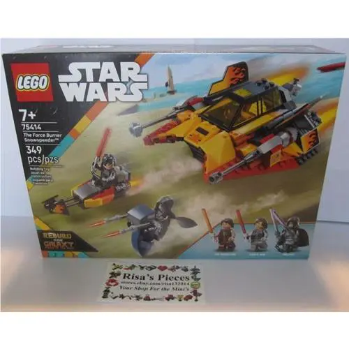 Lego Star Wars The Force Burner Snowspeeder 349 Pieces 75414