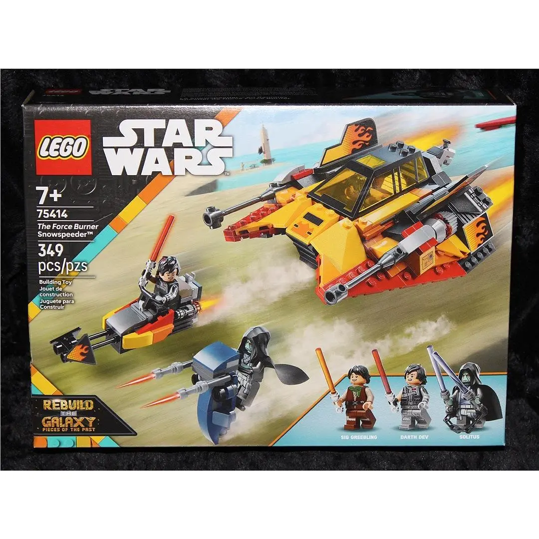 Lego Star Wars The Force Burner Snowspeeder 349 Pieces 75414