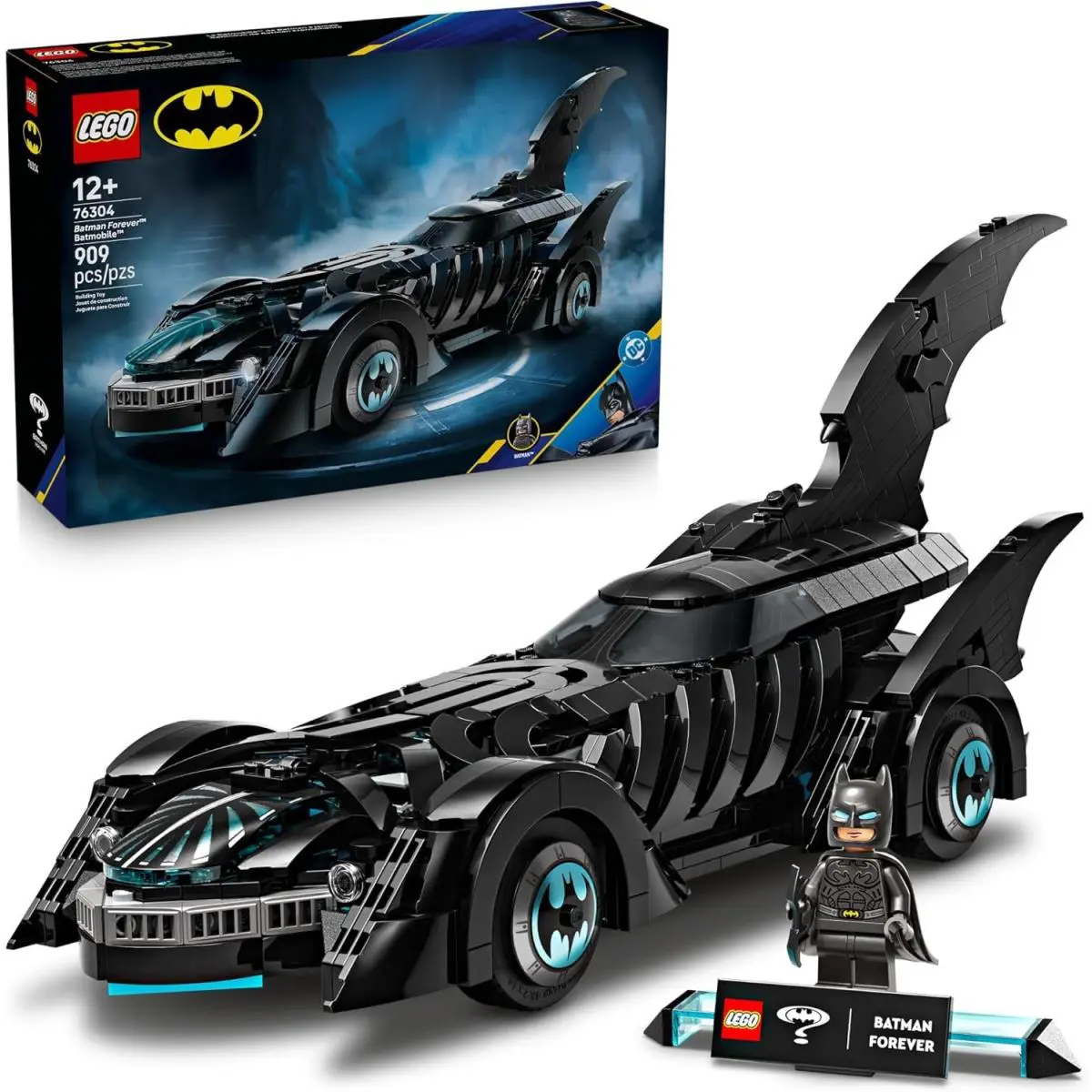 Lego Batman Batmobile 76304 Building Toy For Kids Ages 12+ with Minifigure