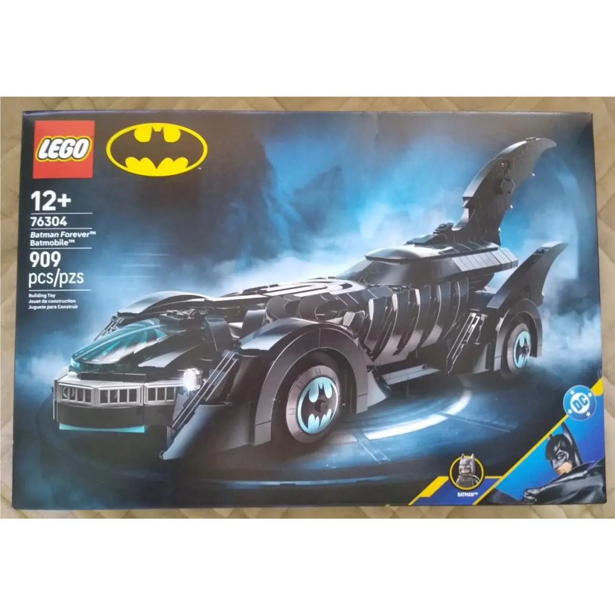 Lego Batman Forever Batmobile 76304 909 Pcs 12+