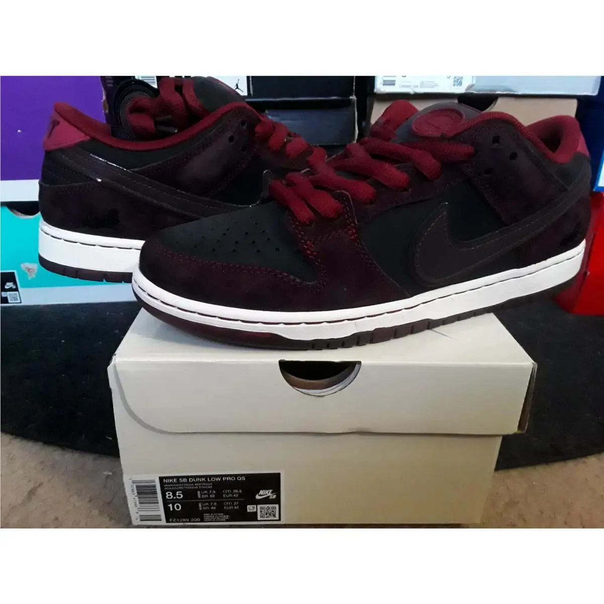 Nike shoes - Nike Dunk Low - Dunk Low - FZ1289-200 - Red 8