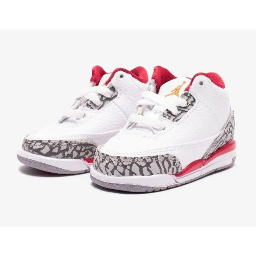 Nike shoes - Jordan Retro 4 - Retro - White/Light Curry/Cardinal Red/Cement Grey 0
