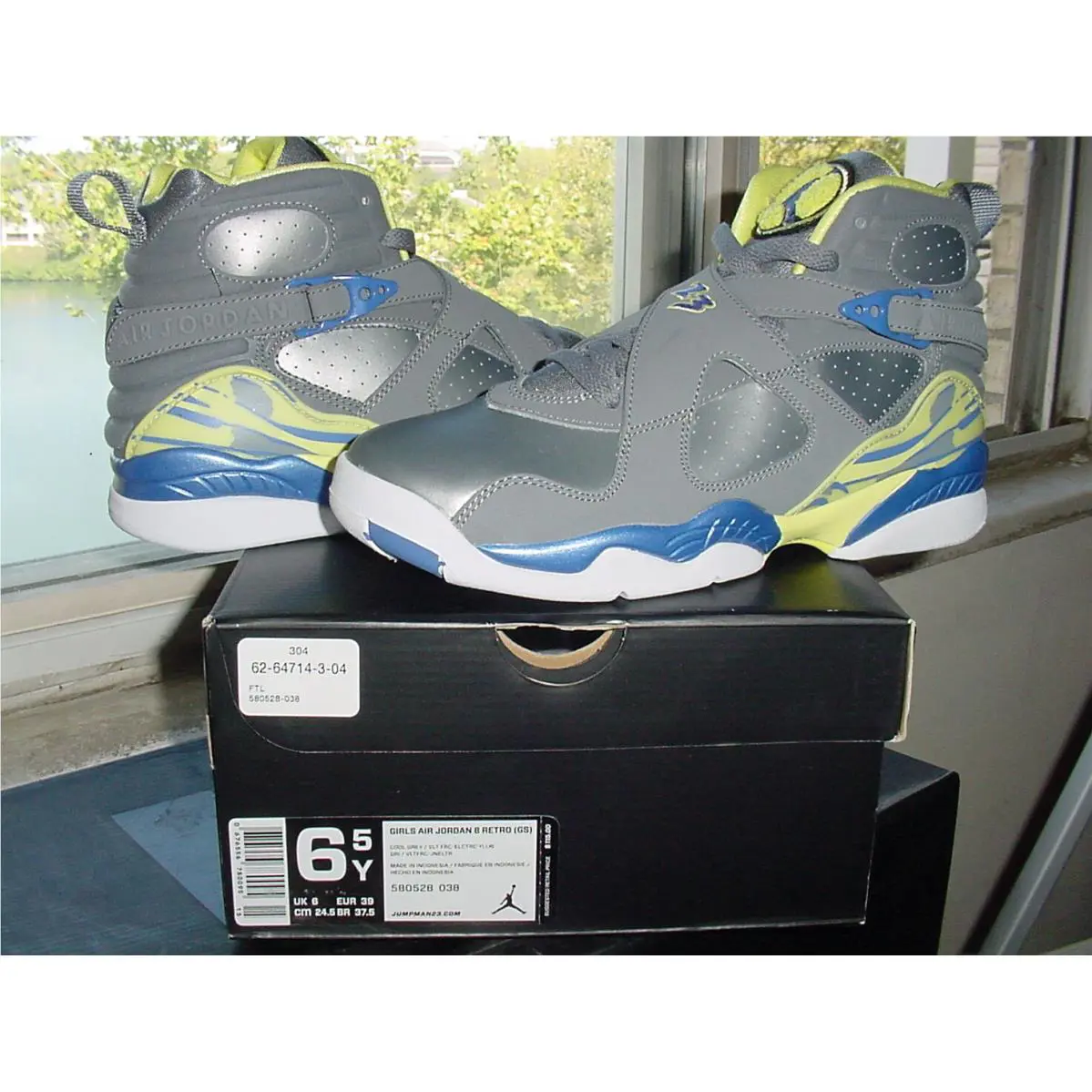 Nike shoes - Air Jordan 8 - Air - 580528 038 - Silver 0