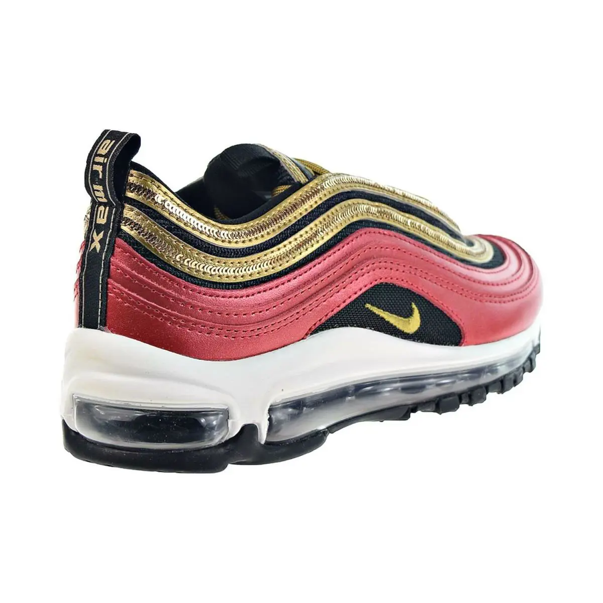 Nike shoes - University Red-Metalic Gold 1