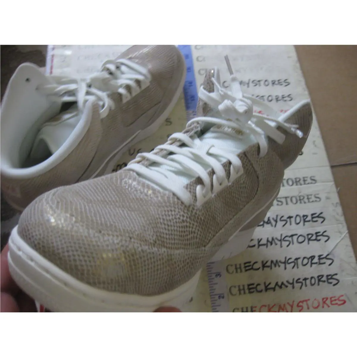 Nike shoes - Air Python 705066-102 Premium - Air Python Premium - 705066-102 - SAIL METALLIC/GOLD 10